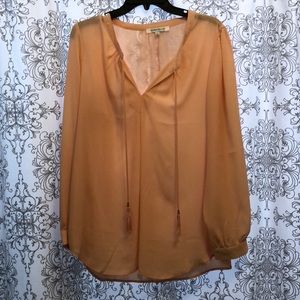 Peach Blouse
